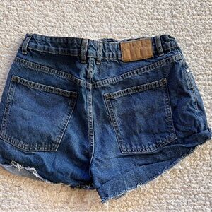 Cotton On Dark Blue Jean Shorts